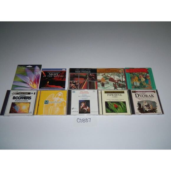 Classical 10 CD Lot Choral Baroque Mixed Misc Instrument - Picture 1 of 3